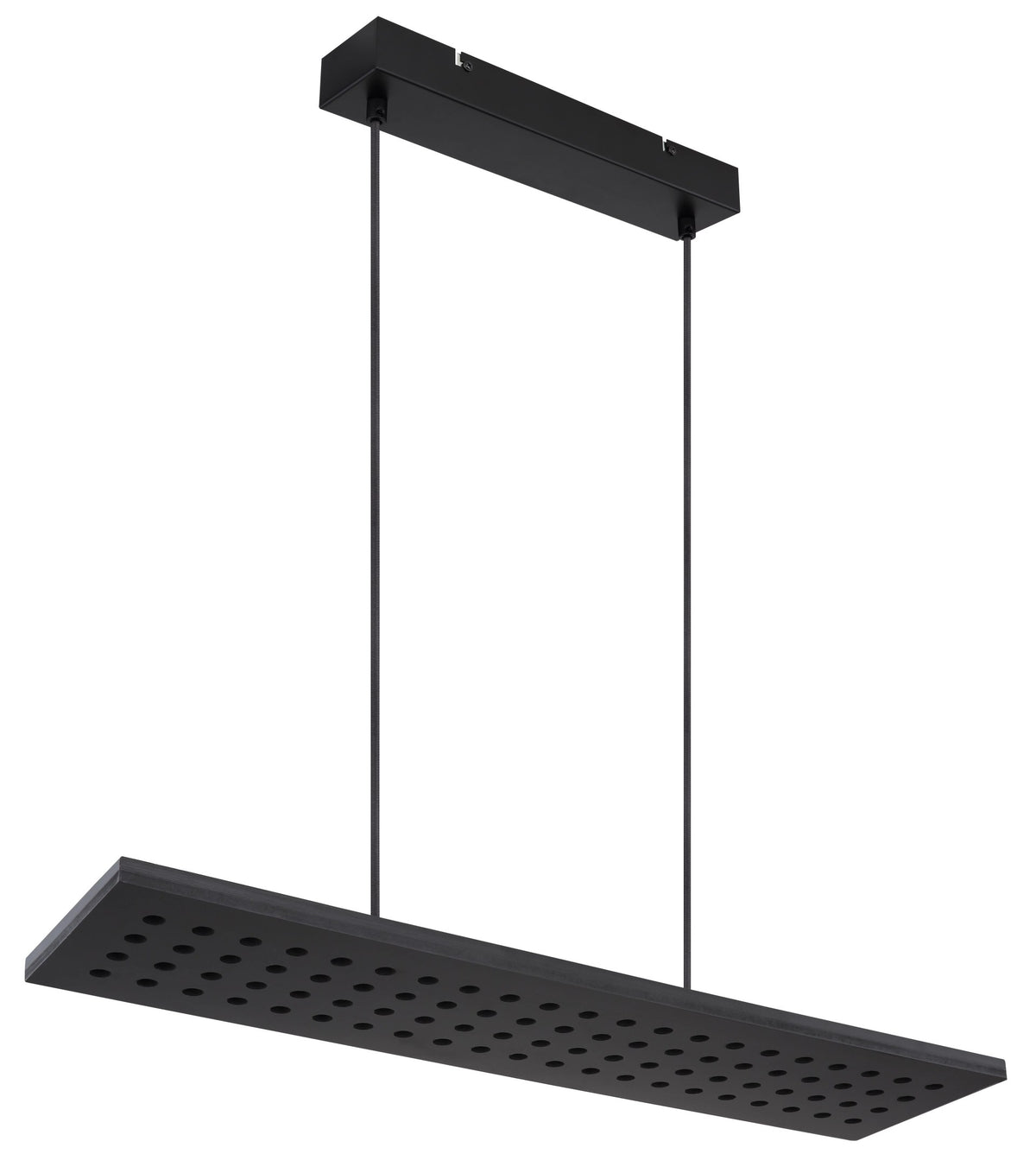 Suspension Dolores noire mat