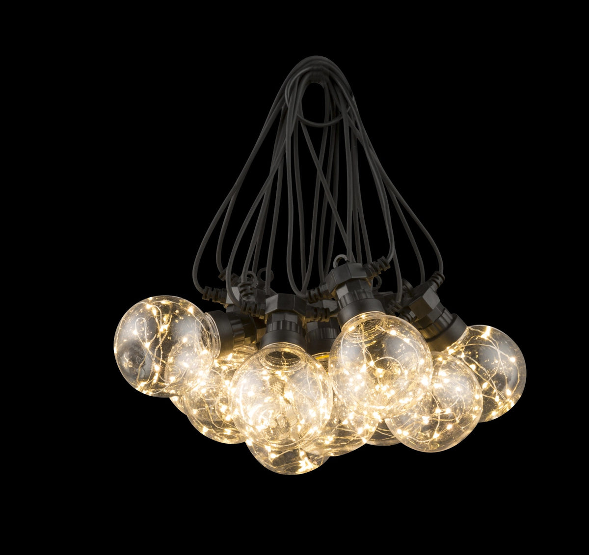 Guirlande lumineuse Almaga noire