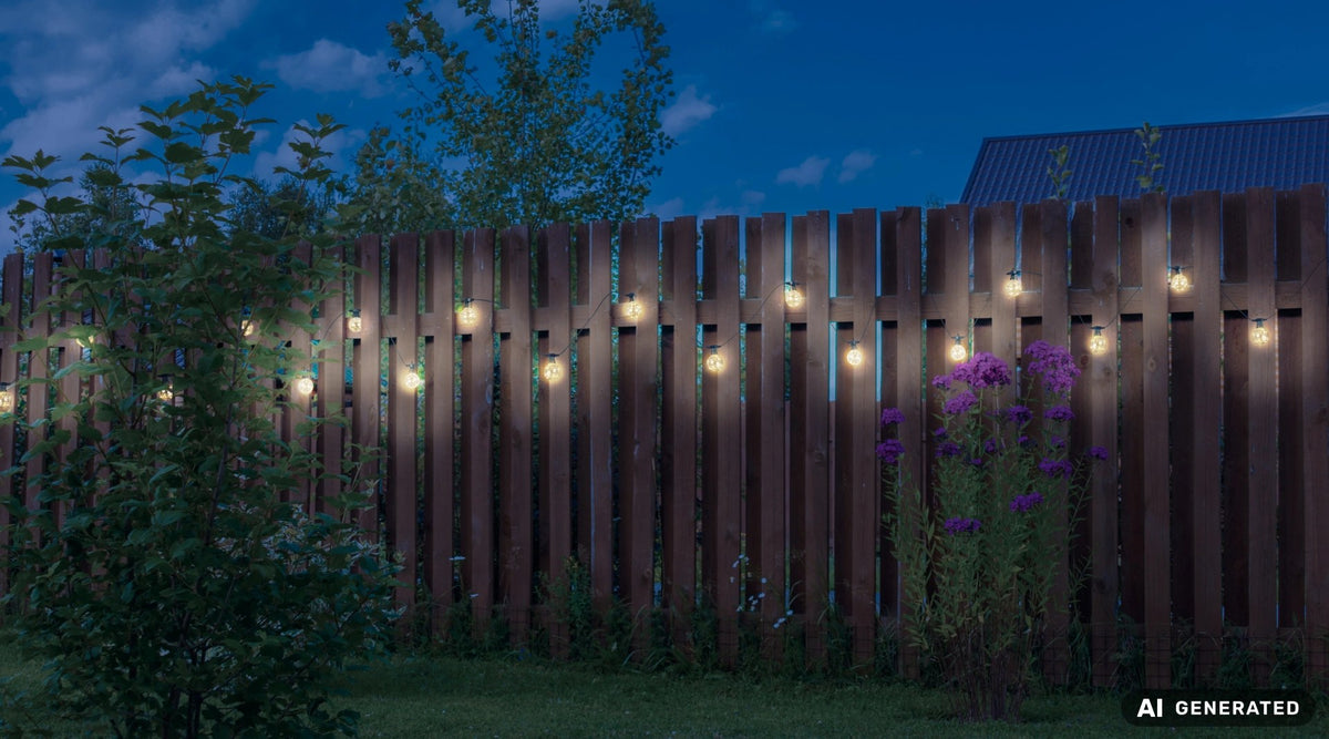 Guirlande lumineuse Almaga noire