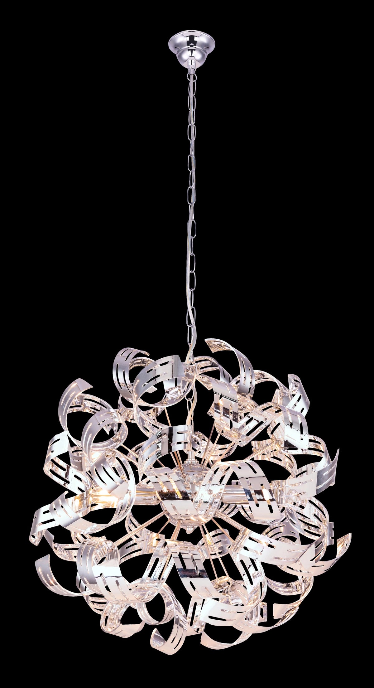 Suspension Falla chromée