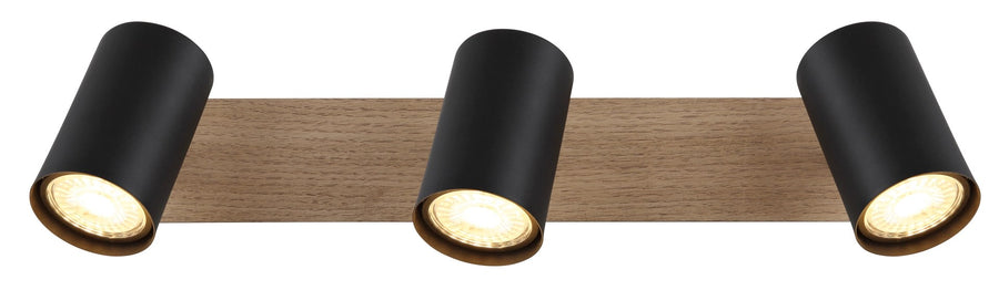 Spot Linca noir mat, H 15,2 cm (57905-3)