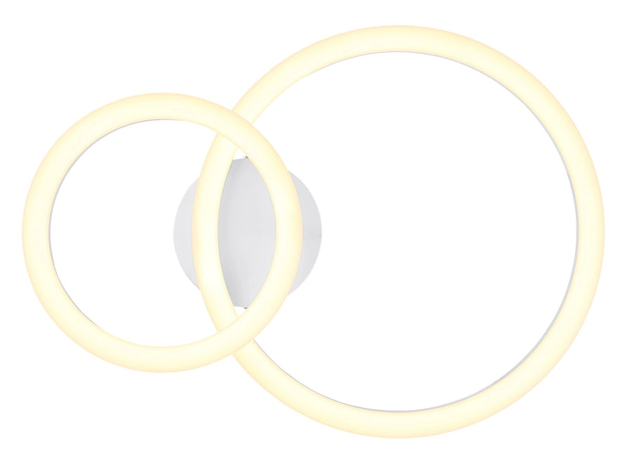 Plafonnier Adda blanc mat