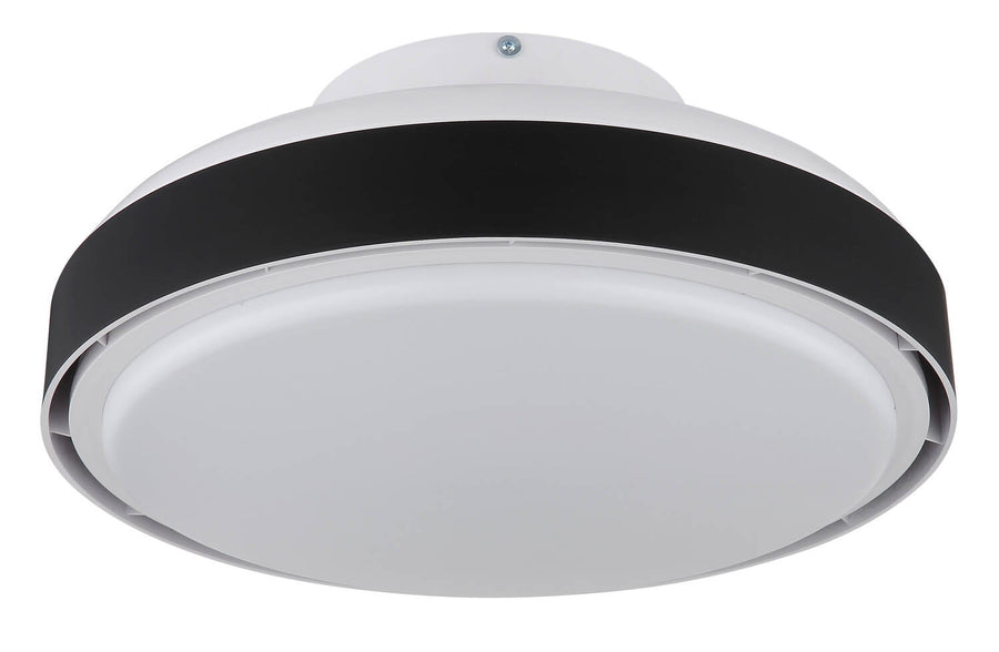 Ventilateur de plafond lumineux Carney blanc mat (03667S)