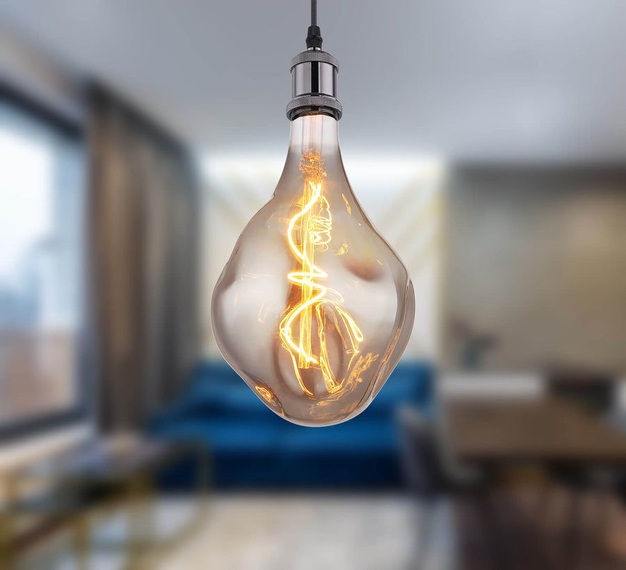 Ampoule E27 fumée, 4 W | Globo (11536S)