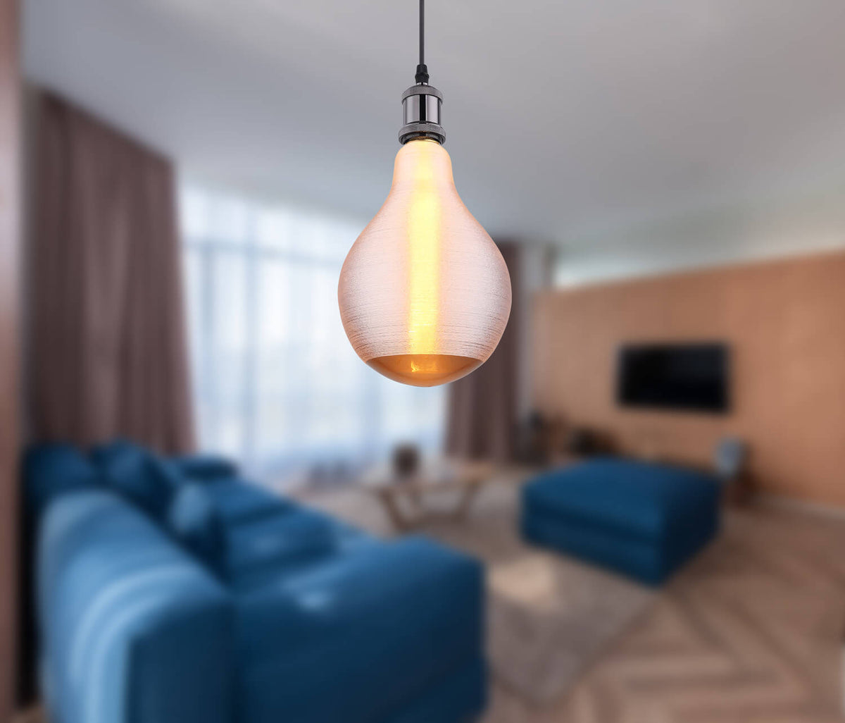 Ampoule E27 fumée, 4 W | Globo (11537S)