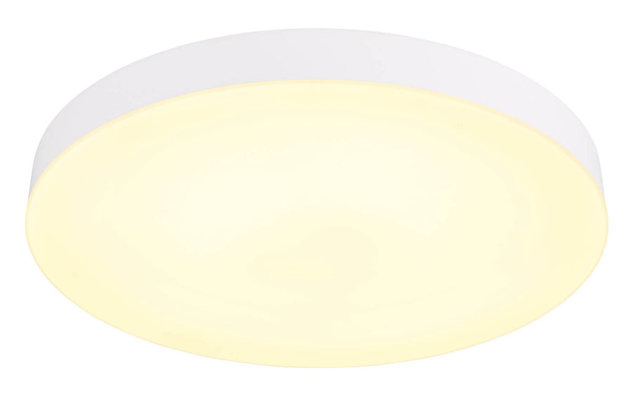 Plafonnier Matthew blanc mat, Ø 40 cm