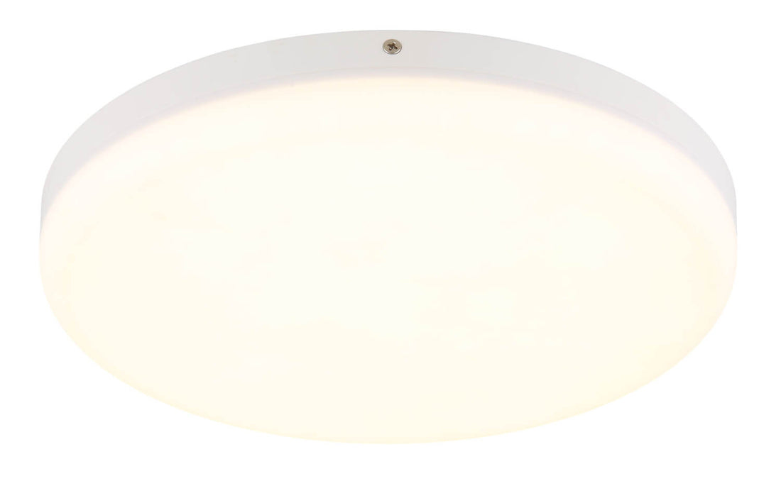 Plafonnier Matthew blanc mat, Ø 30 cm (12387-24W)