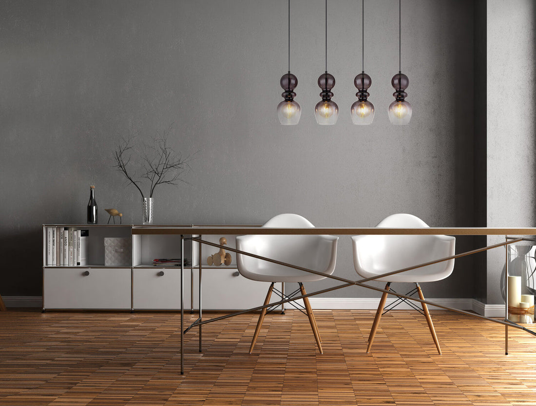 Suspension luminaire | Clarity Noire