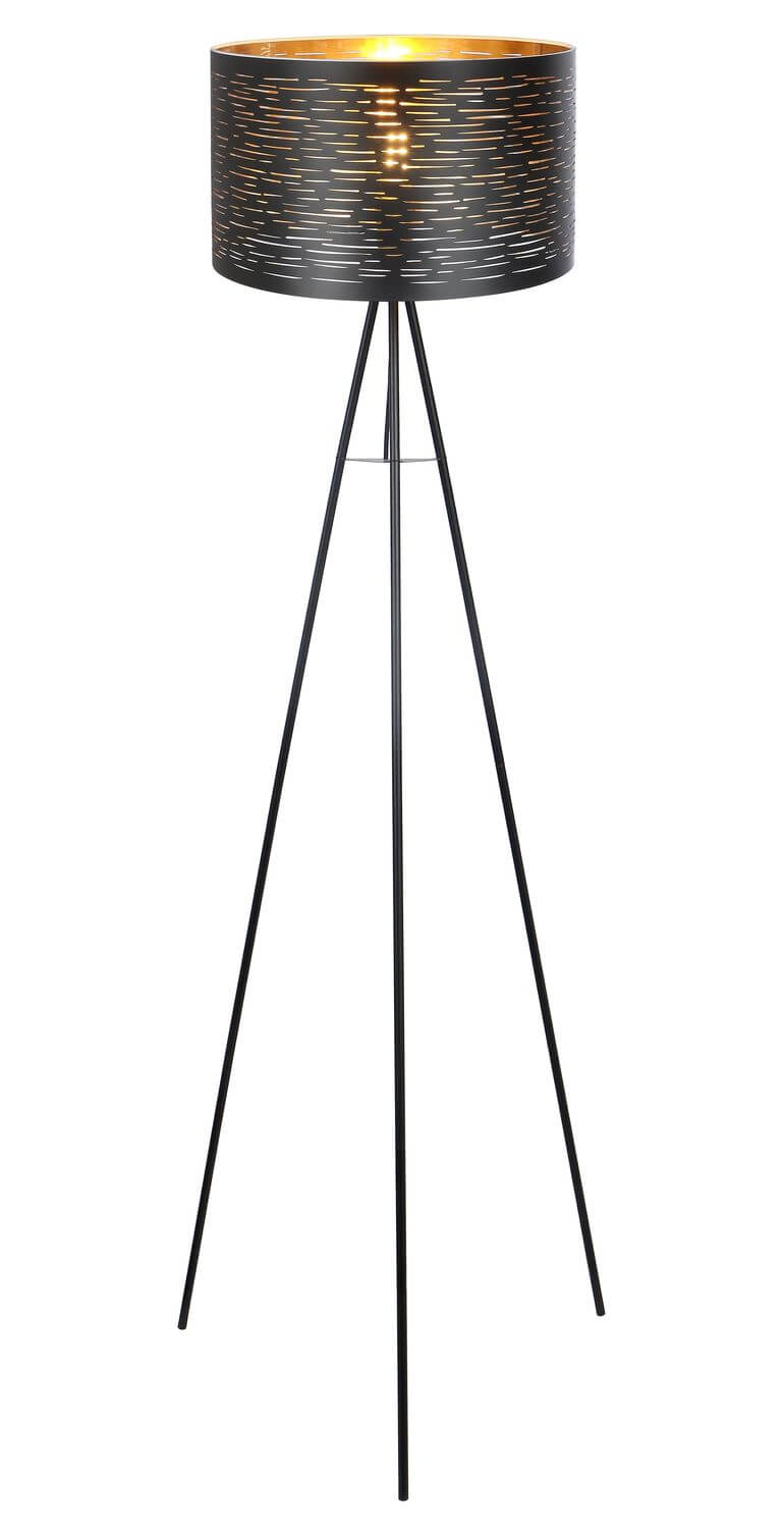 Lampadaire Tunno noir