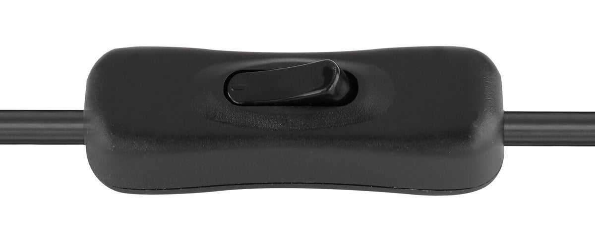 Lampe à poser Hadera noire mat