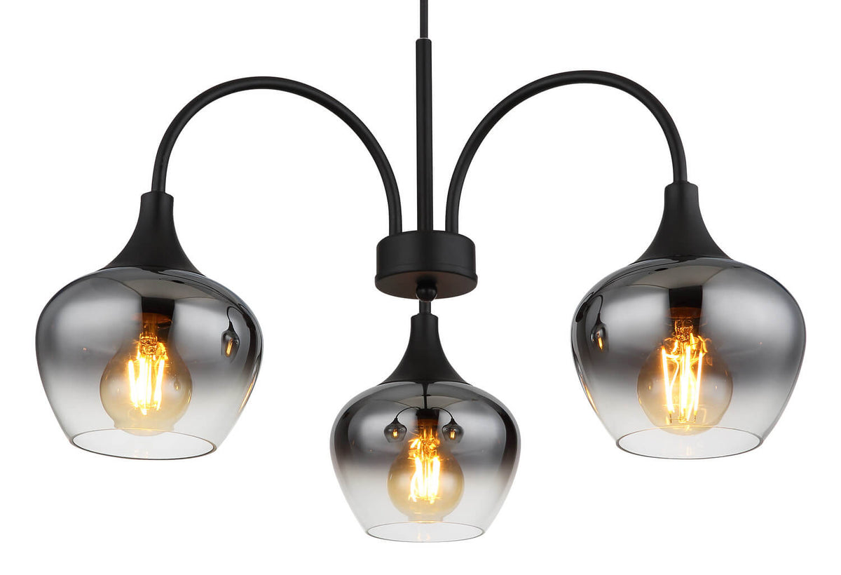 Suspension Maxy noire mat (15548-3H1)
