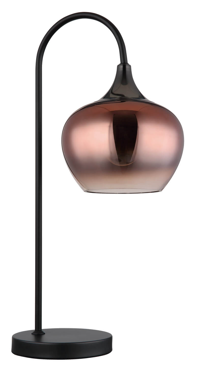 Lampe à poser Maxy noire mat