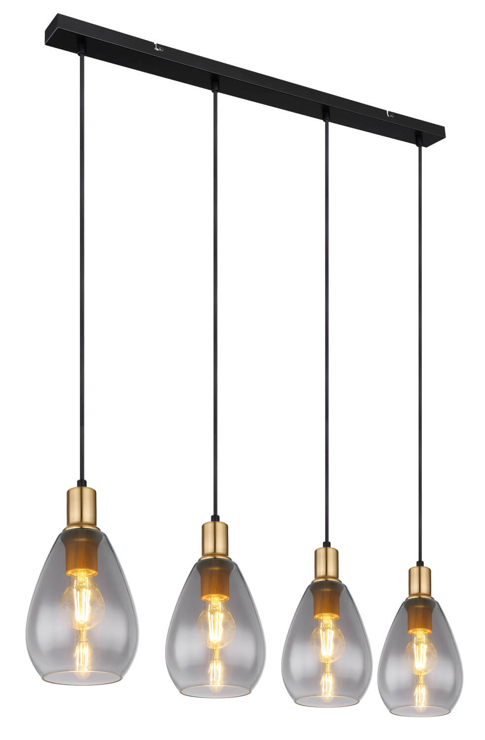 Suspension Fanni noire mat