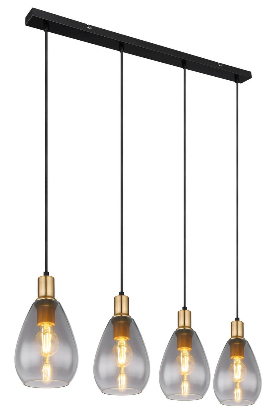 Suspension Fanni noire mat