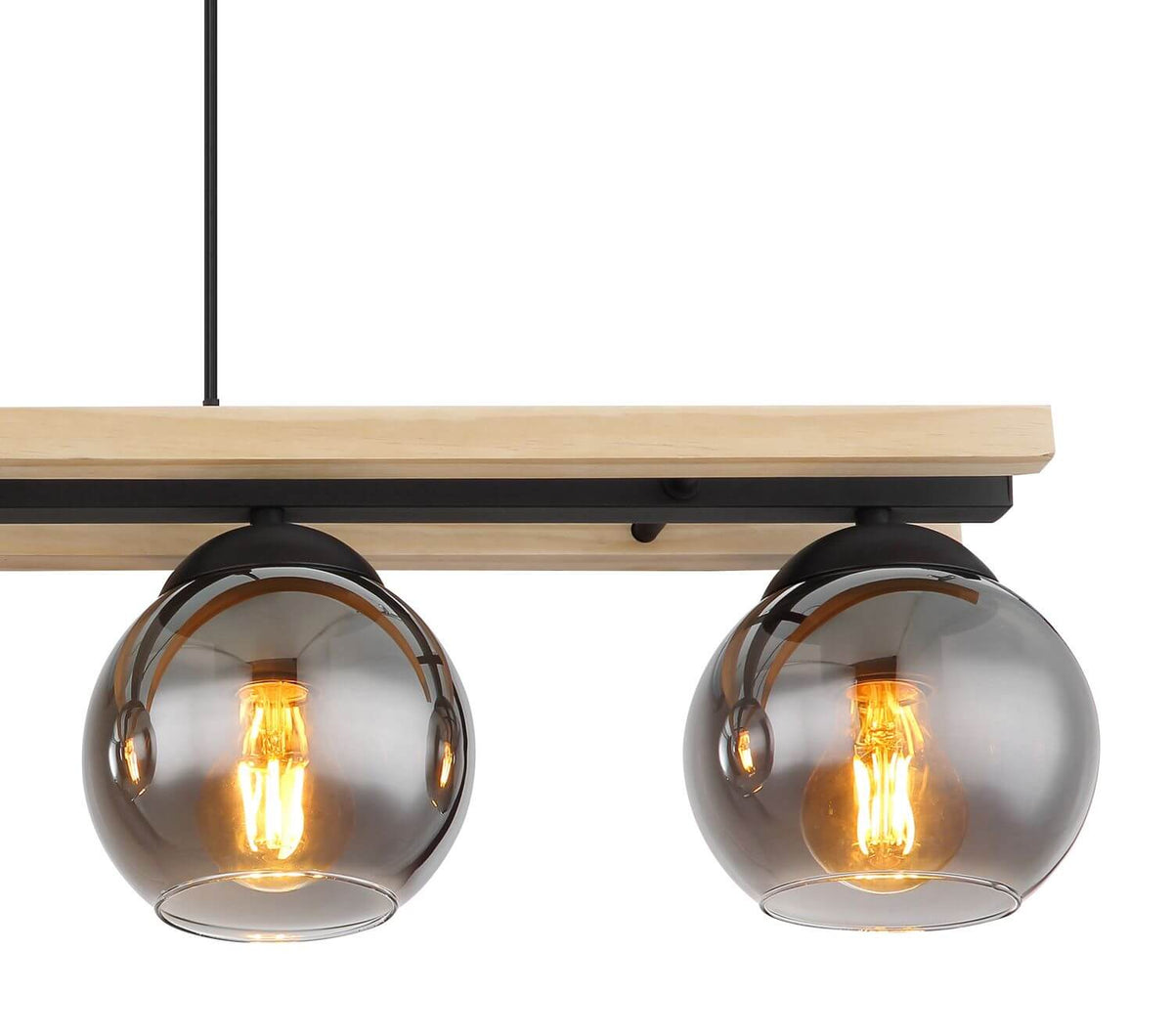 Suspension Conni noire mat