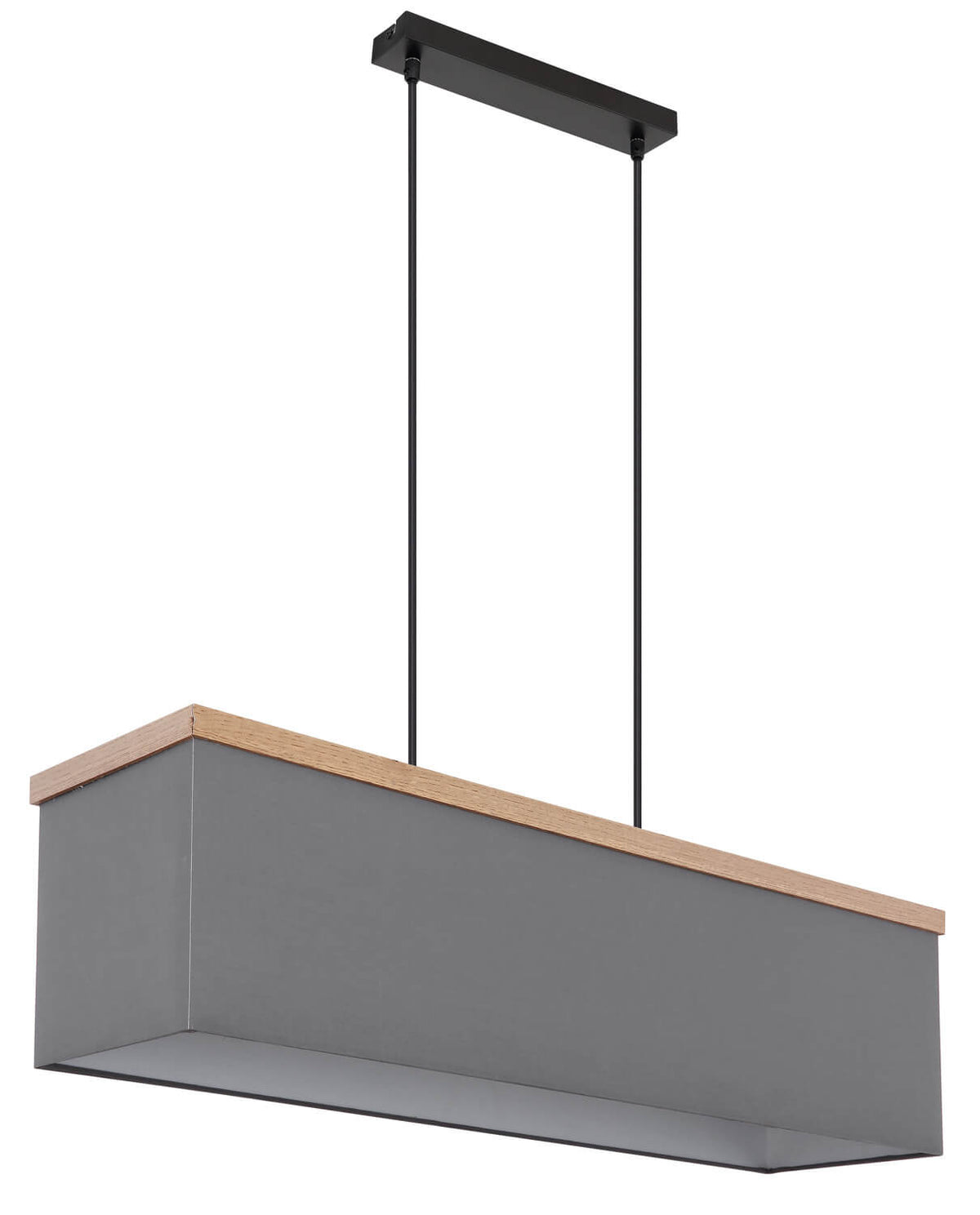Suspension Ossi noire mat