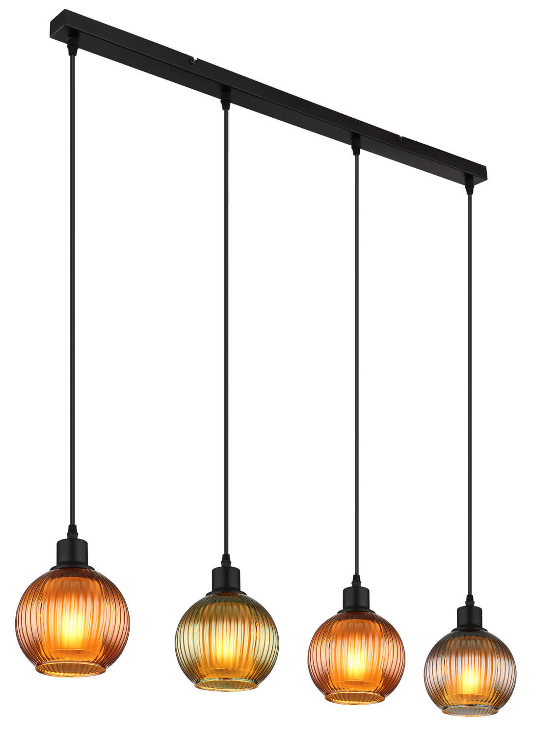 Suspension Zumba noire mat (15638-4)