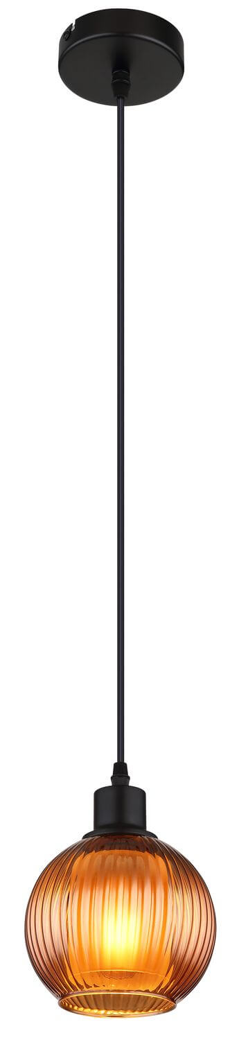 Suspension Zumba noire mat (15638B)
