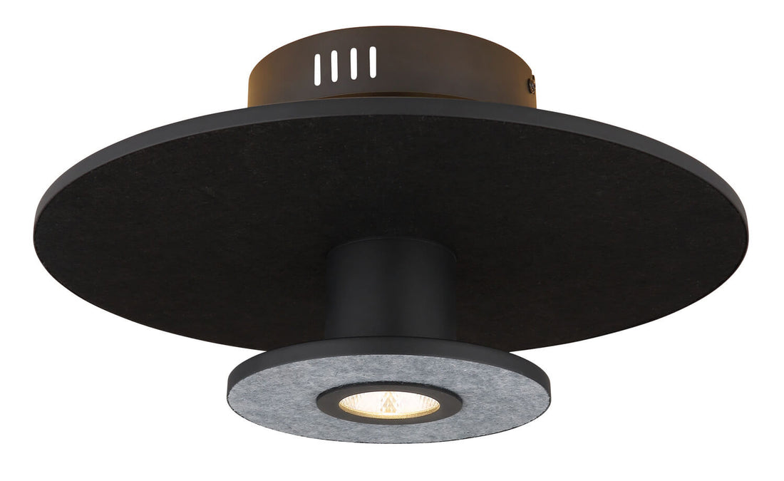 Plafonnier Carter noir mat