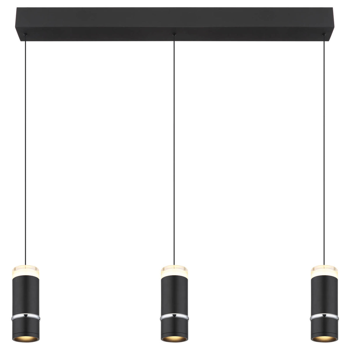 Suspension Alvarado noire mat (15699-3)