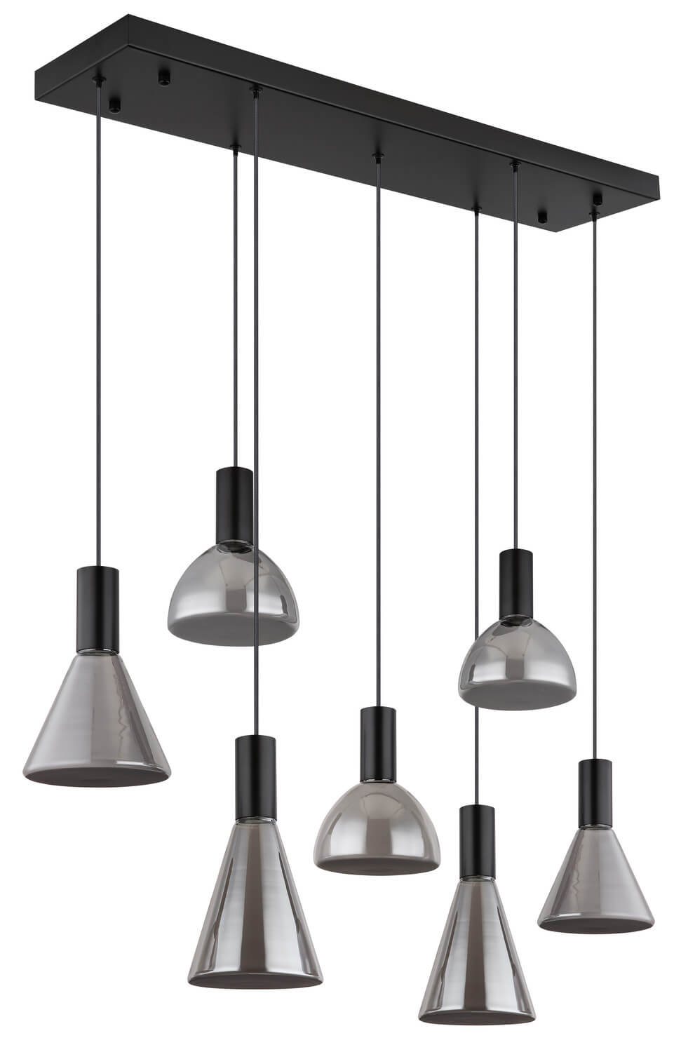 Suspension Labora noire mat (15741-7)