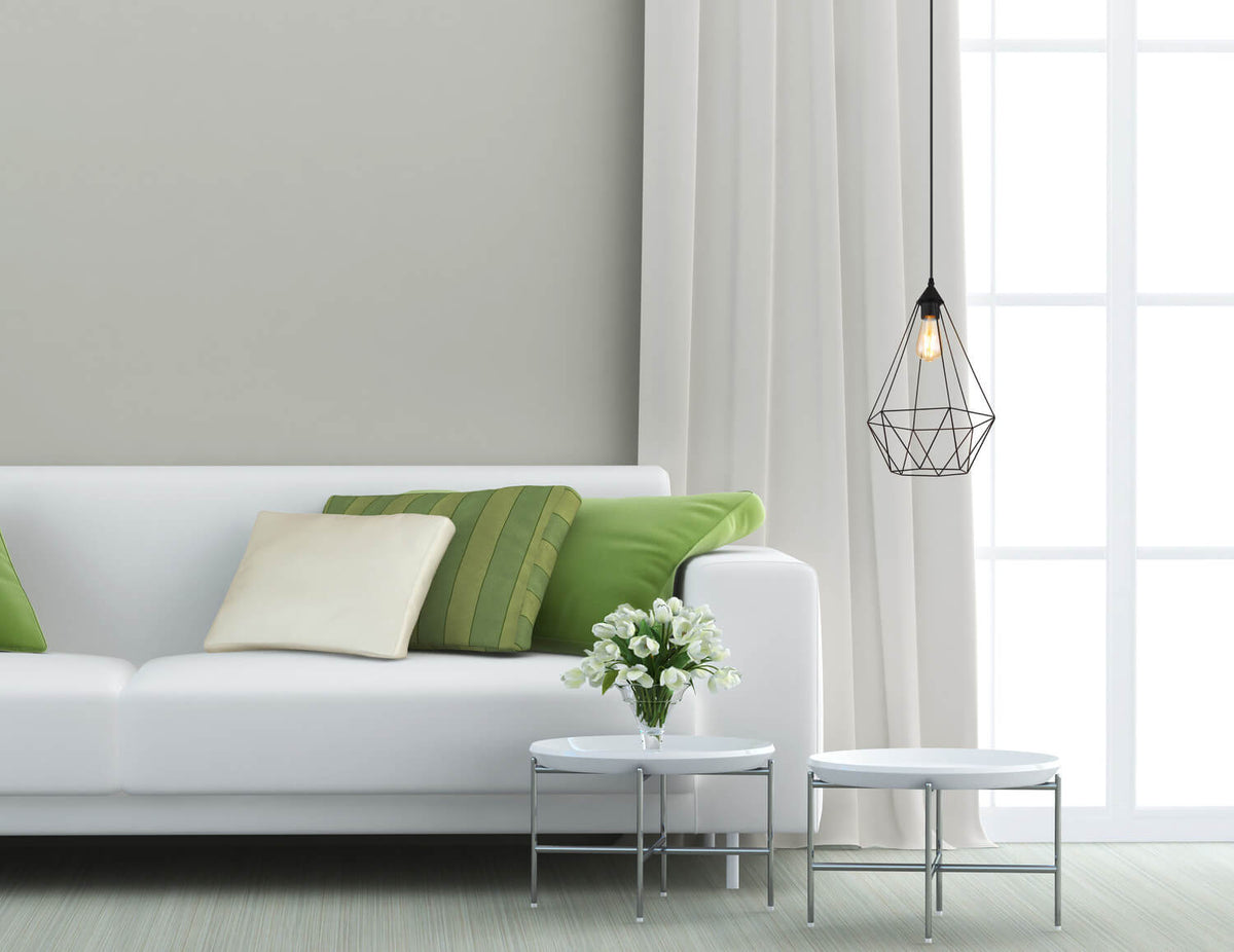 Suspension Zachary noire mat (15745H1)