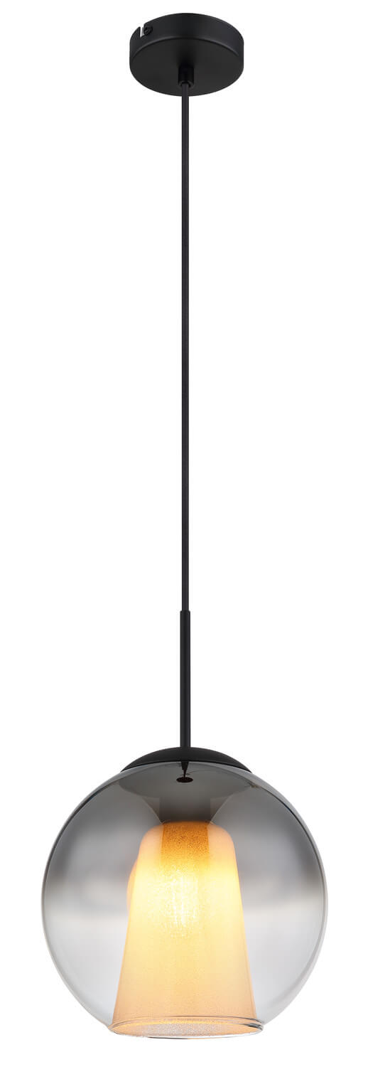 Suspension Barry noire mat (15749H1)