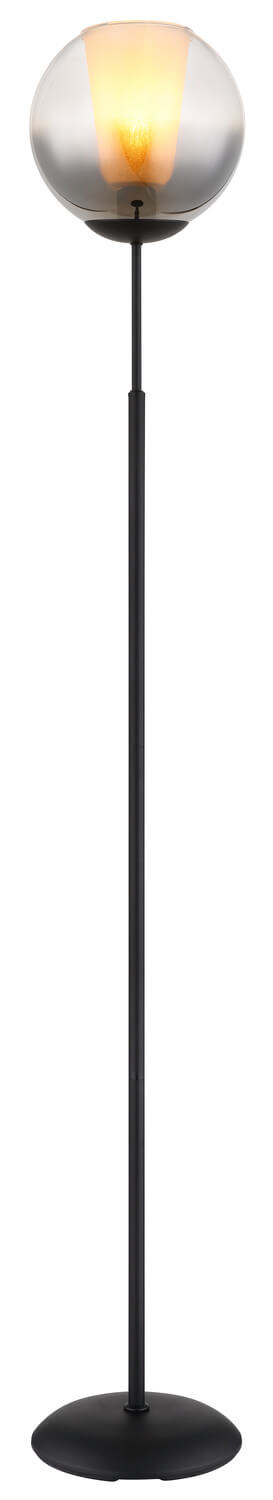 Lampadaire Barry noir mat