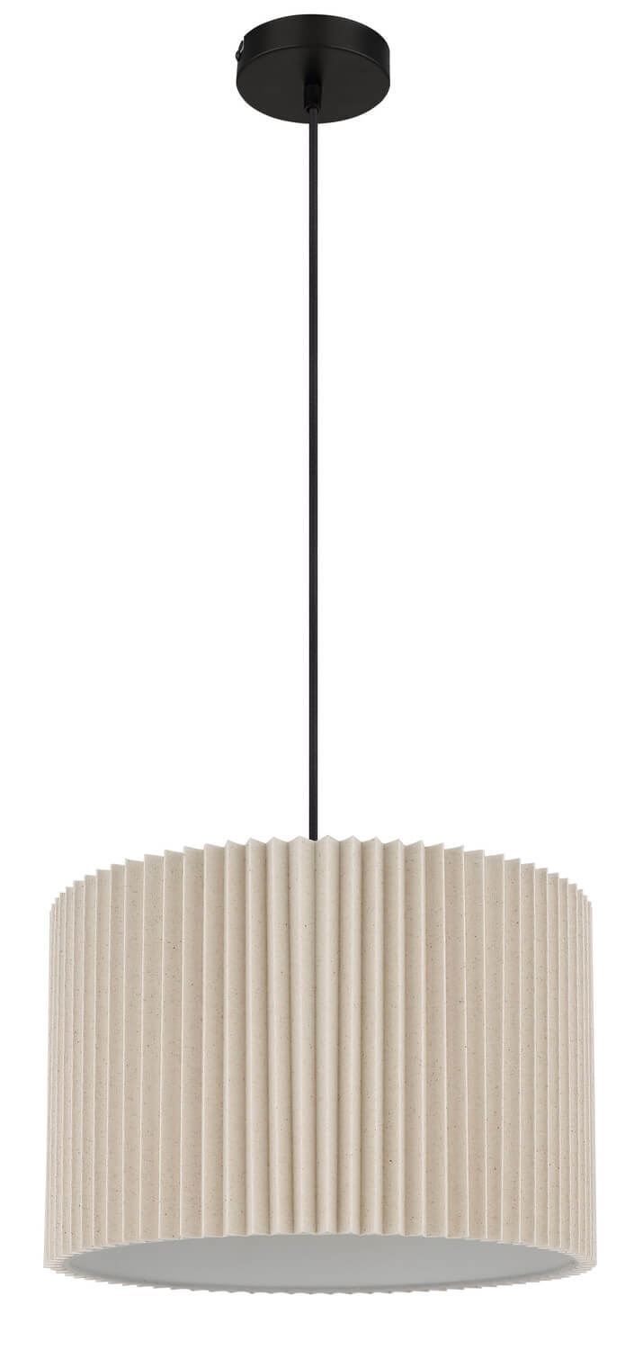 Suspension Page noire mat (15757H)