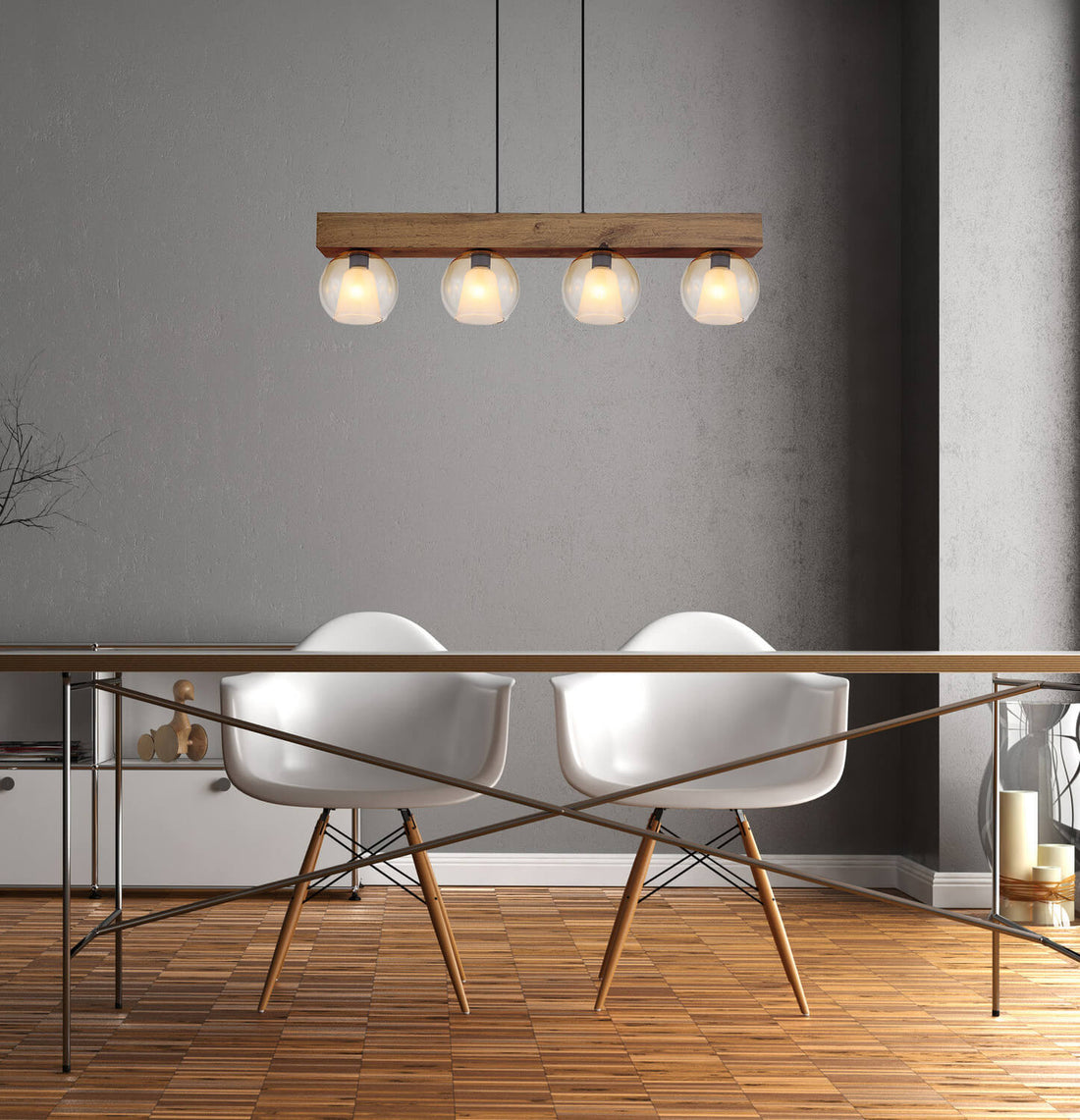 Suspension luminaire | Barry I Noire
