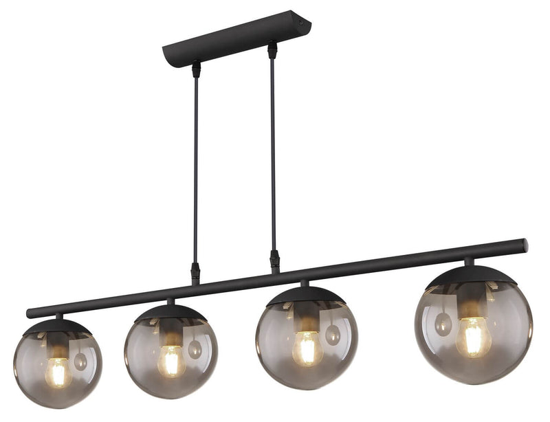 Suspension Blama noire mat (15830-4H)