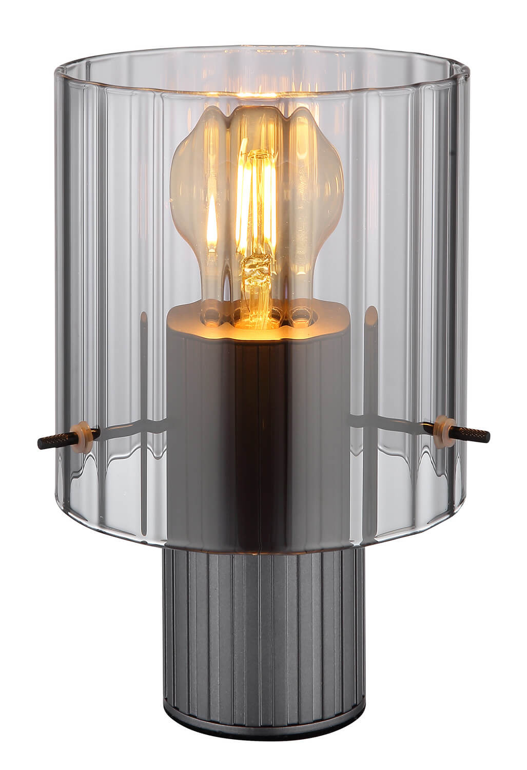 Lampe à poser Tulivar grise