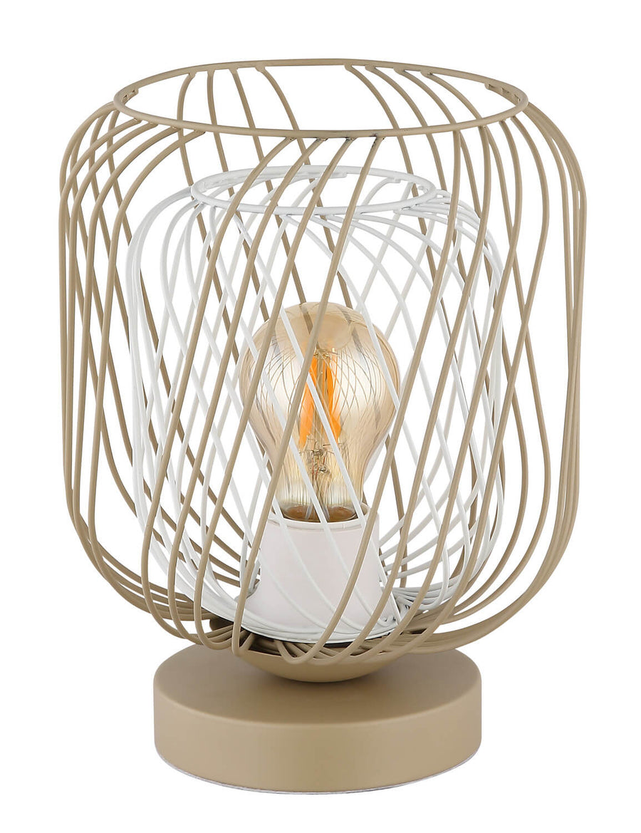 Lampe à poser Dichti beige