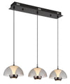 Suspension Arus noire mat (16022-3)