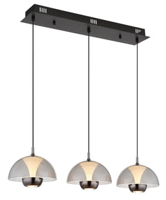 Suspension Arus noire mat (16022-3)