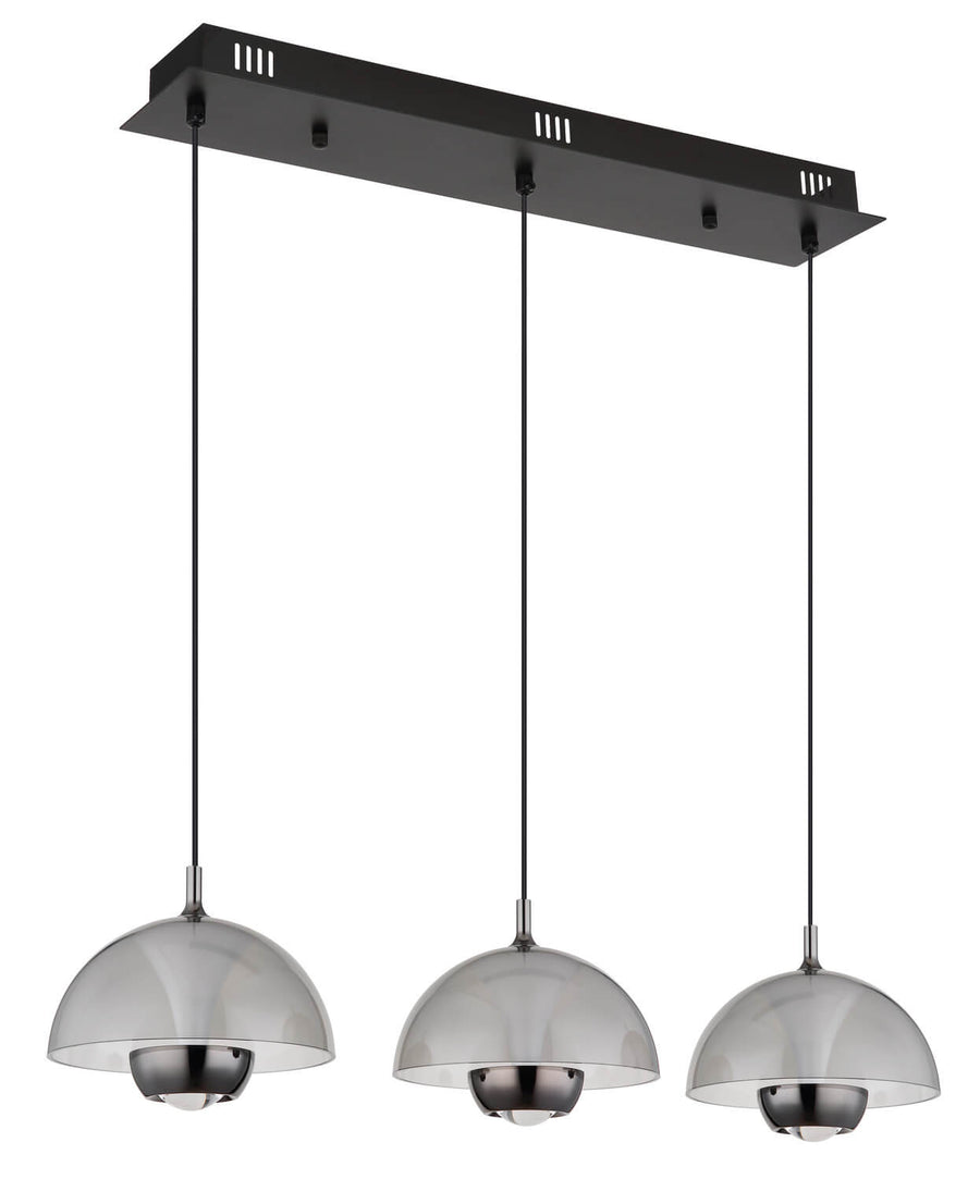 Suspension Arus noire mat (16022-3)