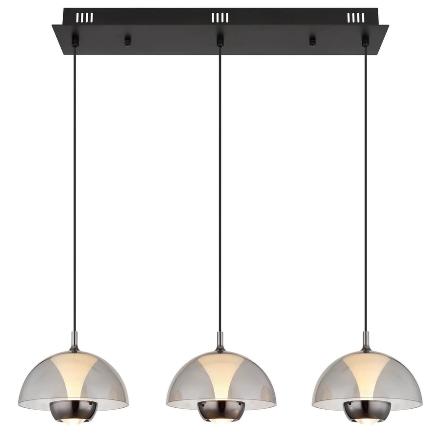 Suspension Arus noire mat (16022-3)