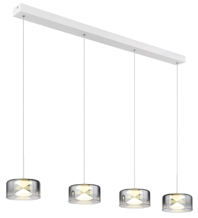 Suspension Belinda blanche (16024-4WR)