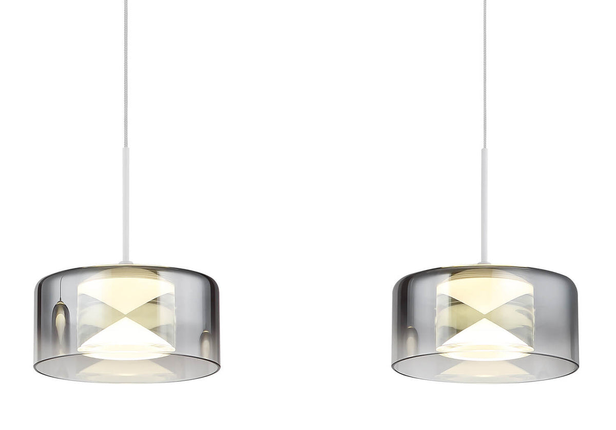 Suspension Belinda blanche (16024-4WR)