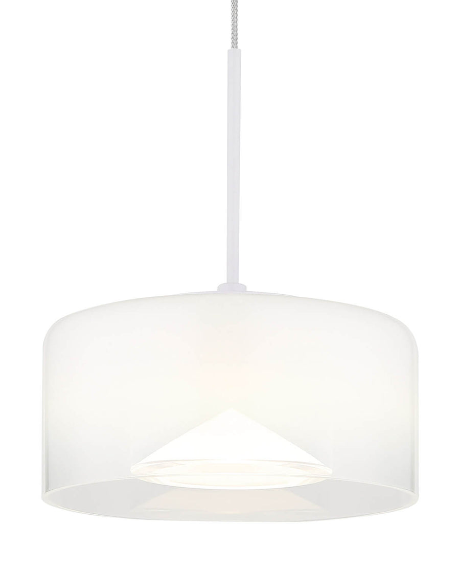 Suspension Belinda blanche mat (16024HW)