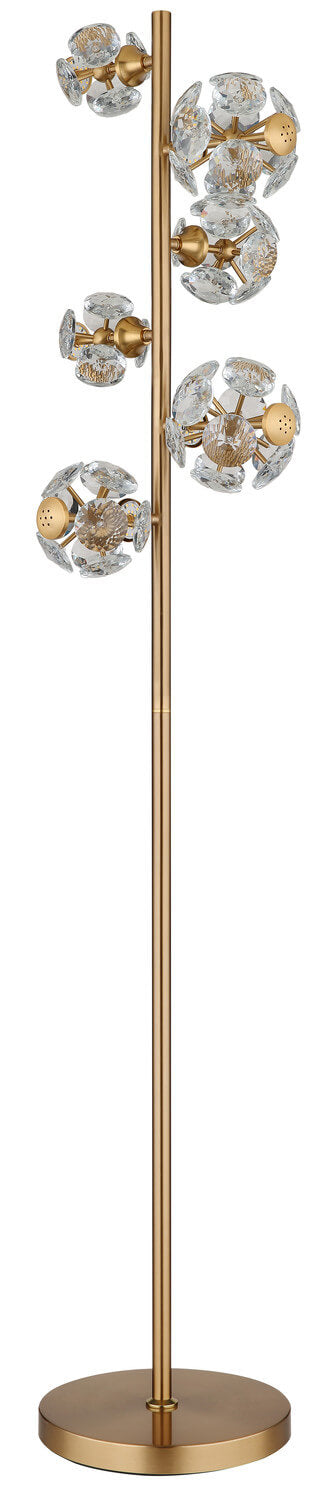 Lampadaire Virina doré