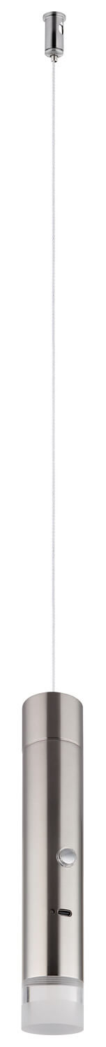 Suspension Pelo nickel satiné