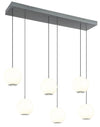 Suspension Simmons grise, H 150 cm (16062-6H)