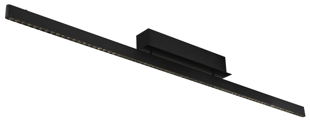 Suspension Dentsy noire mat, H 120 cm (17013HB)