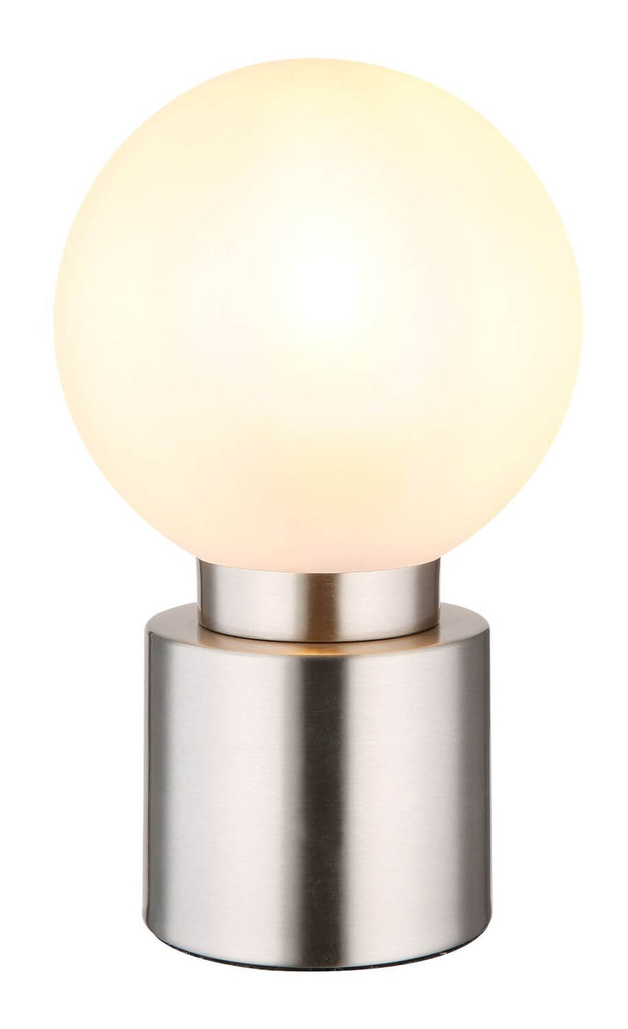 Lampe à poser Marka nickel satiné