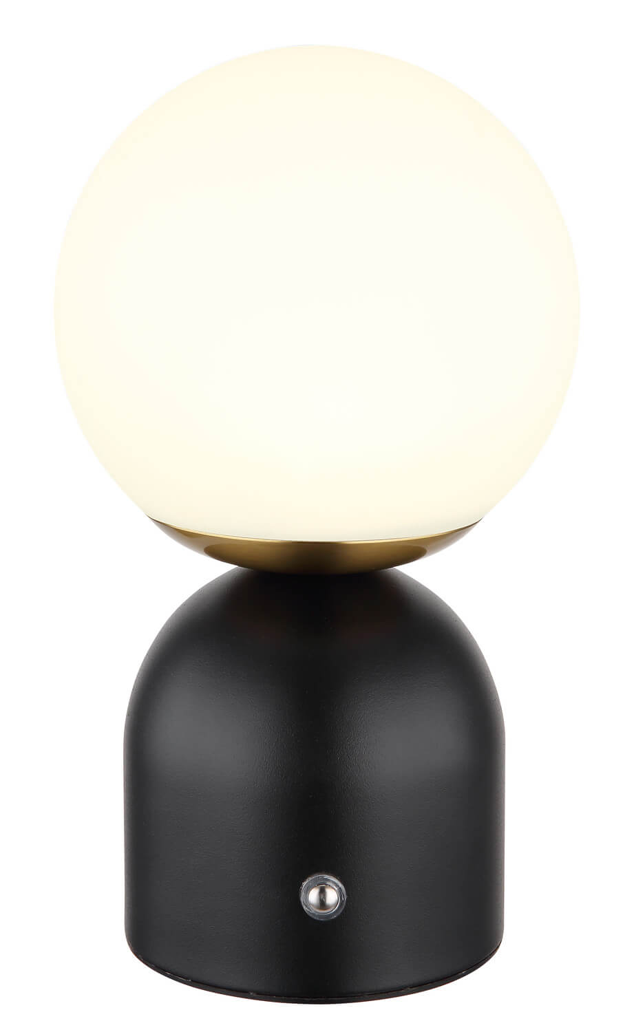 Lampe à poser Julsy noire mat, H 21 cm