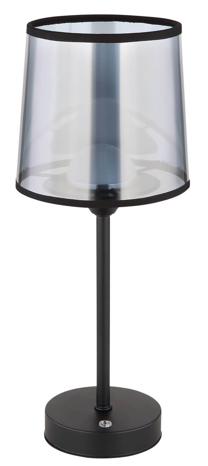 Lampe à poser Lunki noire mat, H 35 cm