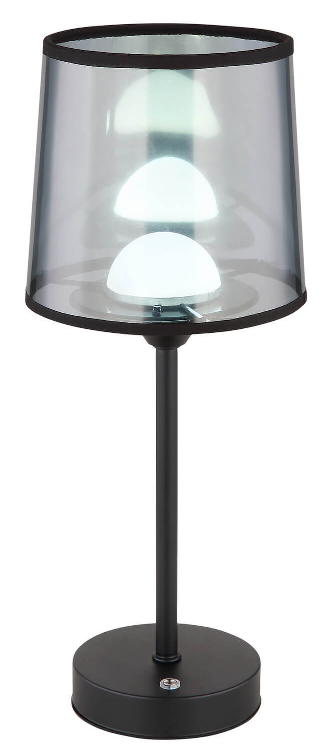 Lampe à poser Lunki noire mat, H 35 cm