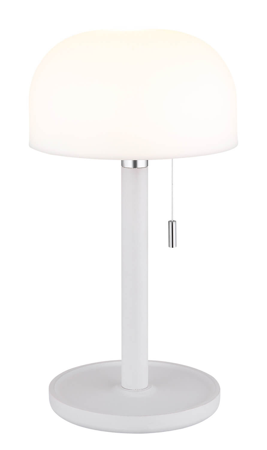 Lampe à poser Norman blanche mat