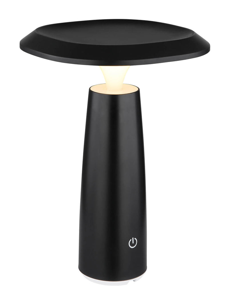 Lampe à poser Bowie noire mat